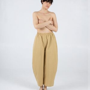 Abe Pant, Khaki Linen Deadstock