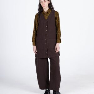 Quilted Audrey Dress, Earth