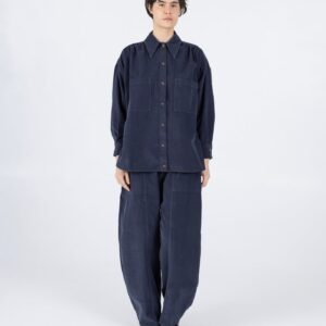 Talia Shirt, Navy Cord